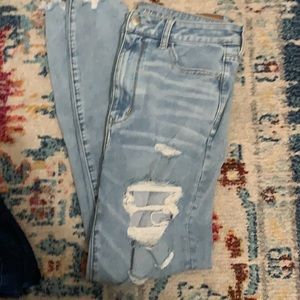 NWOT AEO HIGHEST RISE JEGGING 12 long